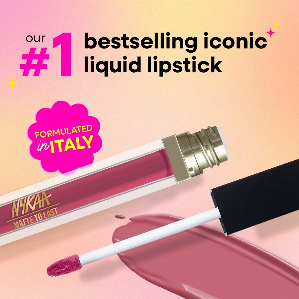 Nykaa Matte To Last ! Transferproof Liquid Lipstick - Gul-17