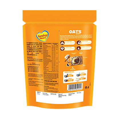 Sundrop Heart High Protein Oats - Chocolate