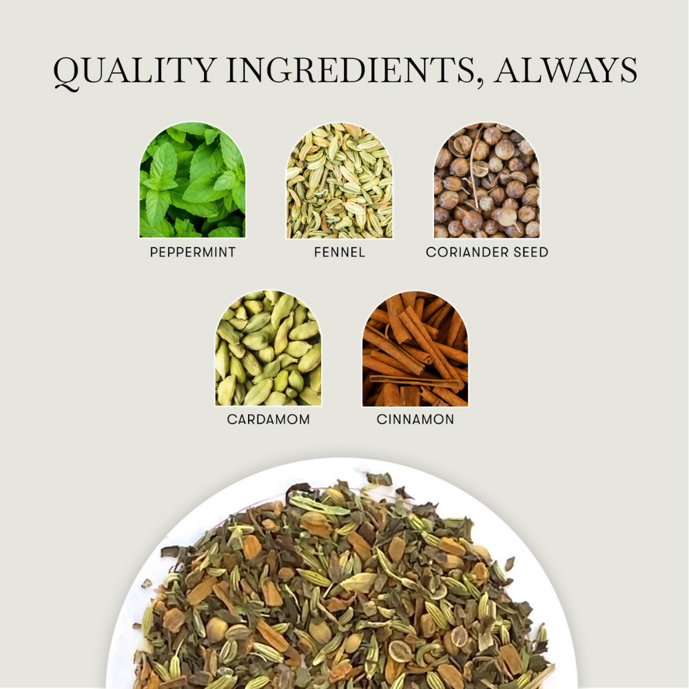 Luxmi Estates Fennel Mint Herbal Tea