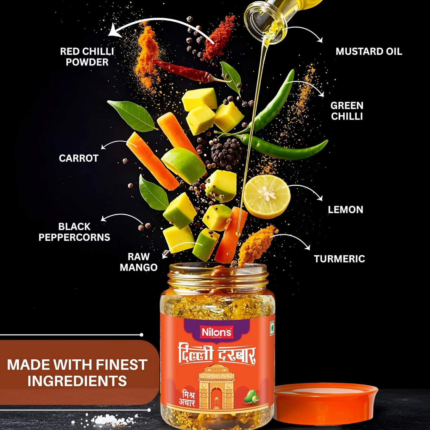 Nilon's Delhi Darbar Mixed Pickle