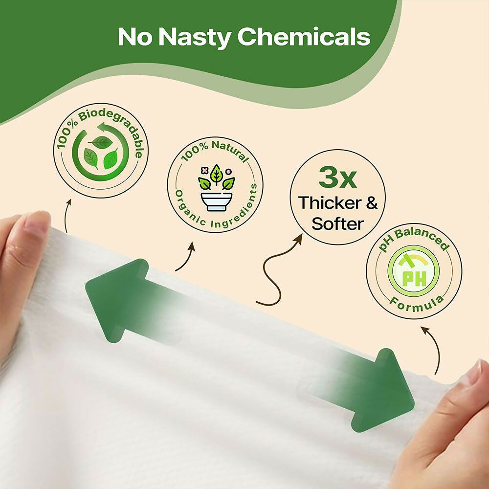 Herby Angel Ultra Gentle Bamboo Wipes