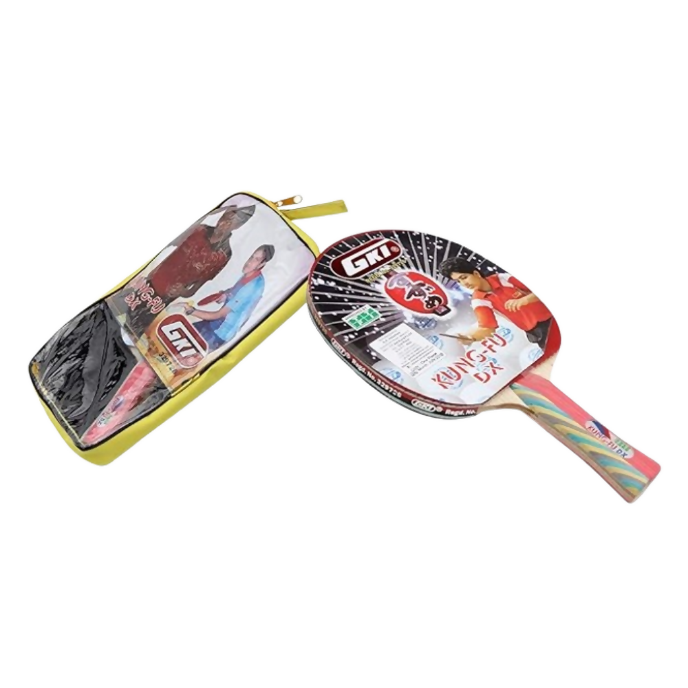 GKI Wood Kung Fu DX Table Tennis Racquet Multicolor