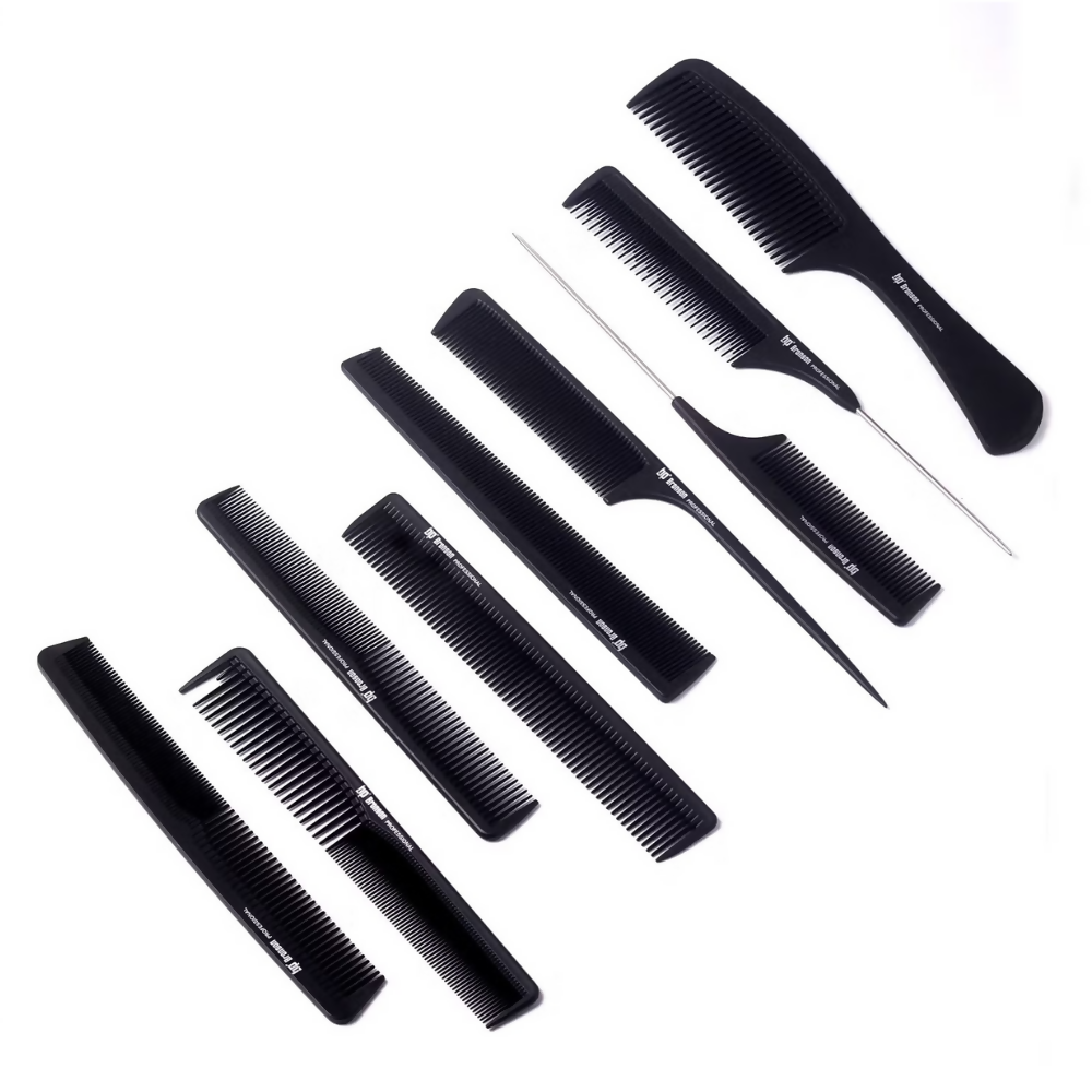 Bronson Professional 9 Pcs Hair Combs Set