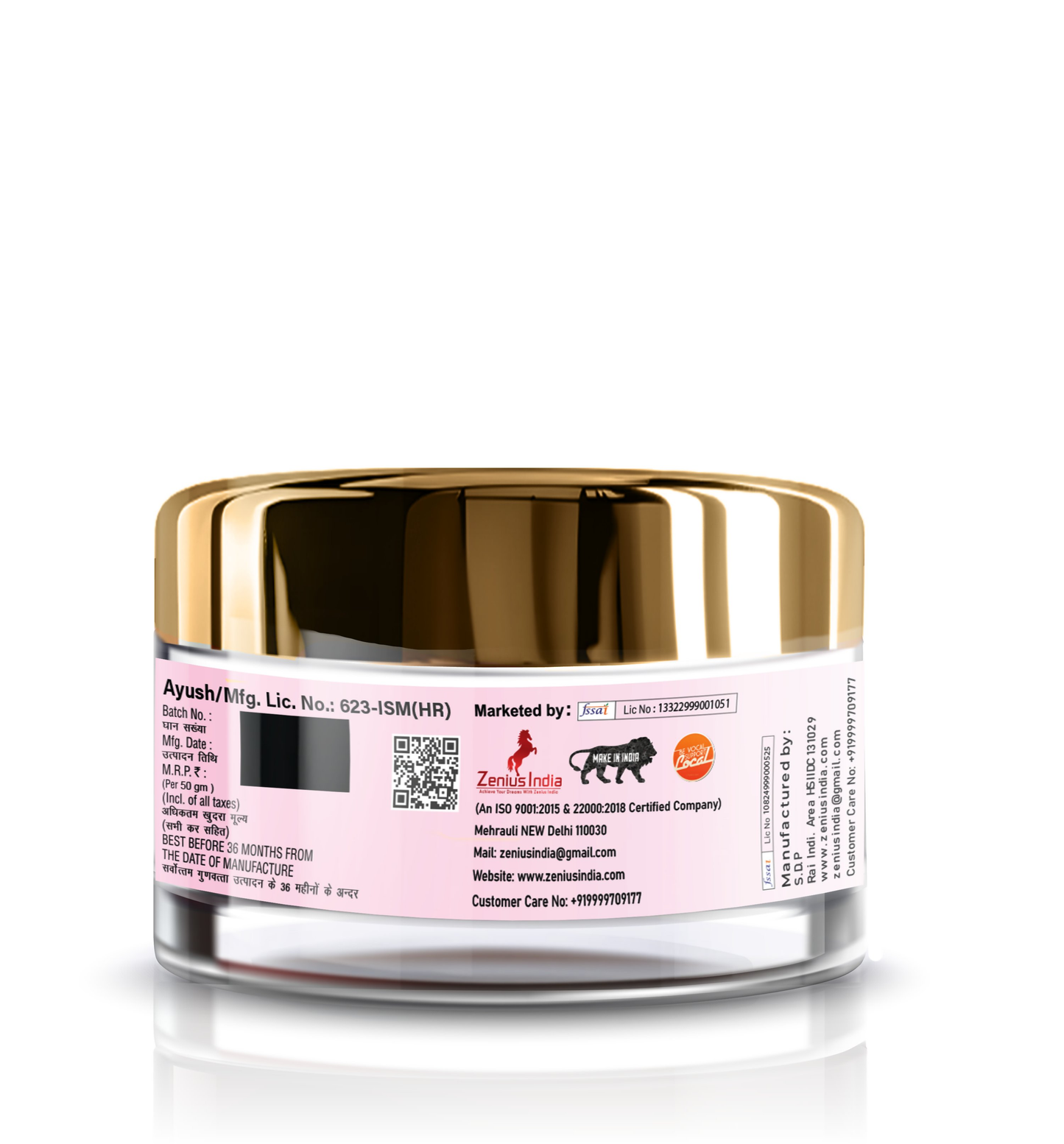 Zenius Whitening Cream for Skin Whitening and Lightening