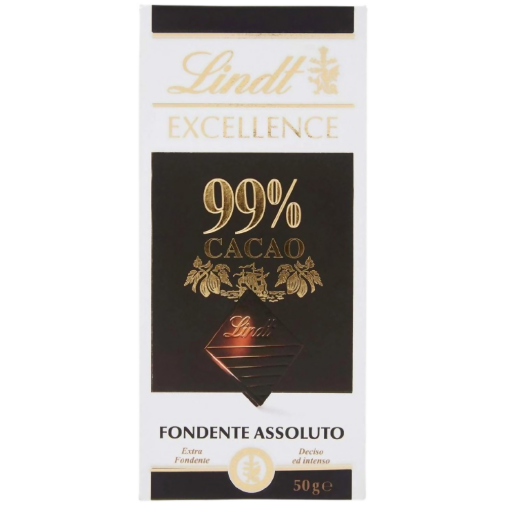 Lindt 99% Cocoa Dark Noir Absolut Chocolate