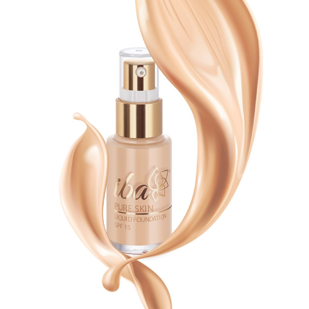 Iba Pure Skin Liquid Foundation - Golden Beige